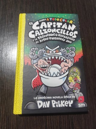 Libros capitan calzoncillos a todos color