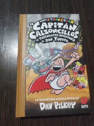 Libros capitan calzoncillos a todos color