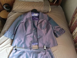 Traje de fiesta 3 piezas mujer