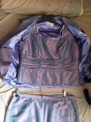 Traje de fiesta 3 piezas mujer