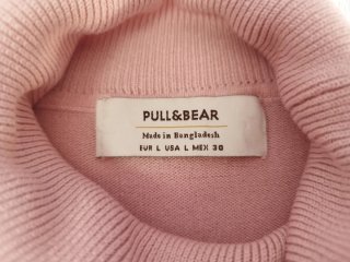 Jersey Pull&Bear T. L. cuello alto.