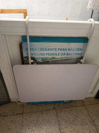 Mesa Colgante Balcón 40x60 cm