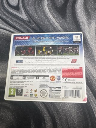 PES 2012 Nintendo 3DS