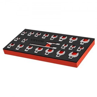 Juego de Llaves de Codo Crowfoot, 3/8" de Accionam