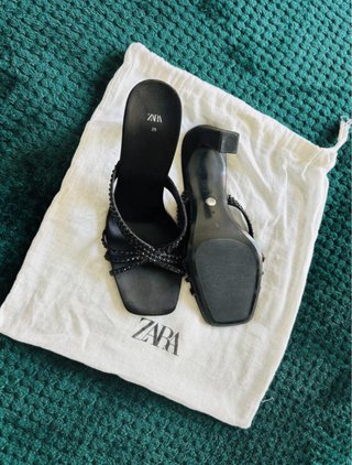 Sandalias Zara Negras Talla 39