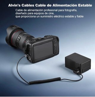 Cable V-Mount Blackmagic 4K/6K