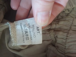 Lote Zara: Bermuda Lino L + Top XL. Zars +Cinturón
