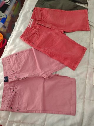 Lote ropa pantalones cortos vestir verano bañador