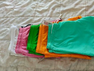 Lote ropa pantalones cortos vestir verano bañador