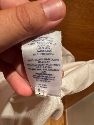 Polo Ralph Lauren Mujer Blanco Talla L