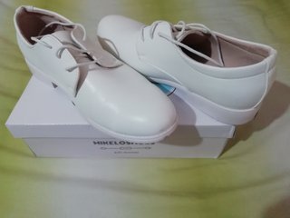 Zapatos Blancos Fiesta/Comunión. Niño Talla 40