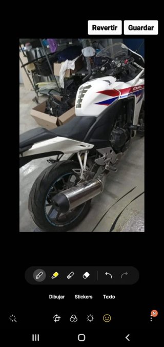 Honda CBR 500 R Blanca 2014-2015 en  buen estado