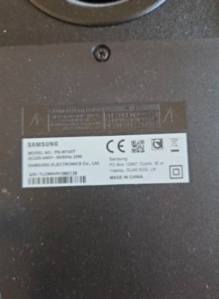Barra de Sonido Samsung HW-T450 Negra