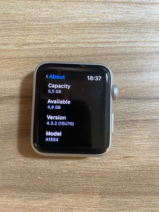 Apple Watch Sport 42mm 1ª Gen Gris/Plata