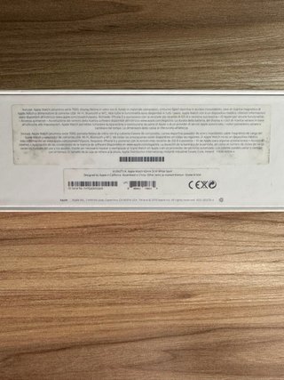 Apple Watch Sport 42mm 1ª Gen Gris/Plata