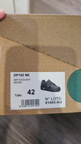 Zapatillas Paredes Ecology Negras