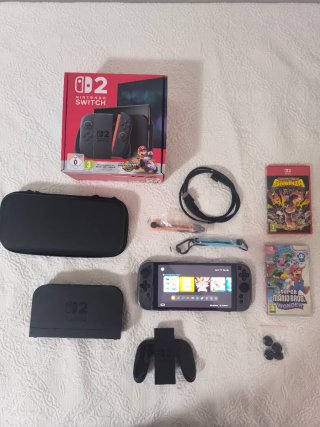 Lote Nintendo Switch 2 Juegos y Accesorios
