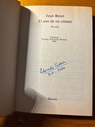 Lote primeras ediciones premio Planeta años 80