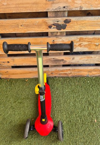 Patinete Oxelo 3 Ruedas Rojo