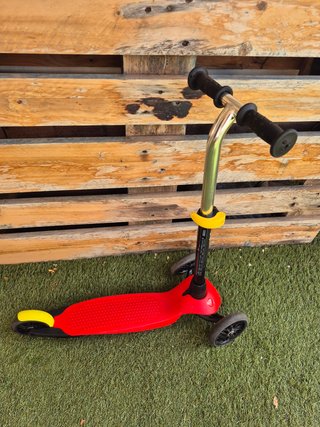 Patinete Oxelo 3 Ruedas Rojo