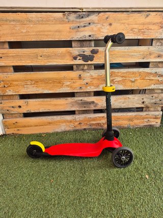 Patinete Oxelo 3 Ruedas Rojo