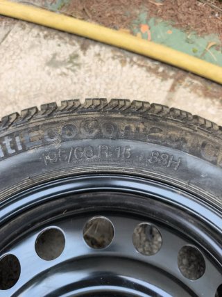 Rueda de repuesto 195/60 R15 88H