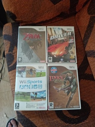 Juegos Nintendo Wii: Zelda, Driver, Wii Sports, Li