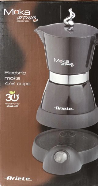 Cafetera Eléctrica Ariete Moka Aroma 4/2