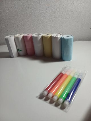 Impresora Portátil Mini Printer Rosa