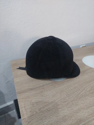 Casco de hípica negro