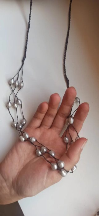 Collar de Perlas Naturales