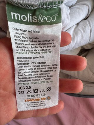 Saco dormir Moli&Co floral rosa