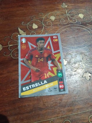 Cromo Balde Eurocopa Topps