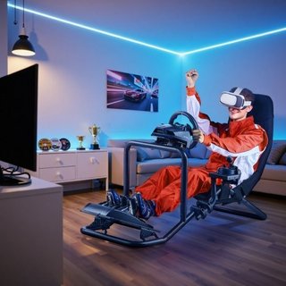 Soporte de volante de carreras, soporte de simulad