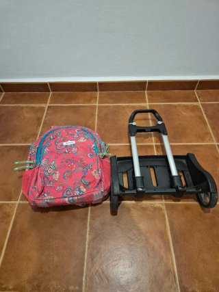 Mochila con carro y ruedas