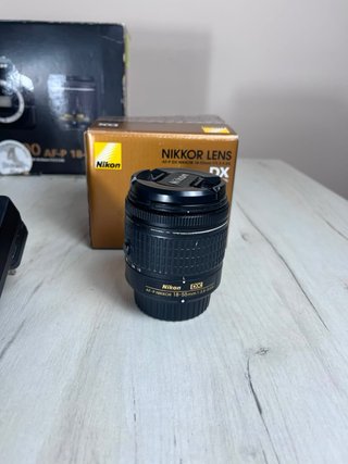 Nikon D3500 + 18-55mm AF-P DX + Caja Original
