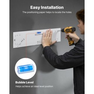 Estantería de garaje de pared de 2 niveles de alta