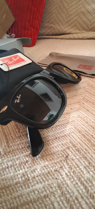 Gafas de sol Ray-Ban Wayfarer negras