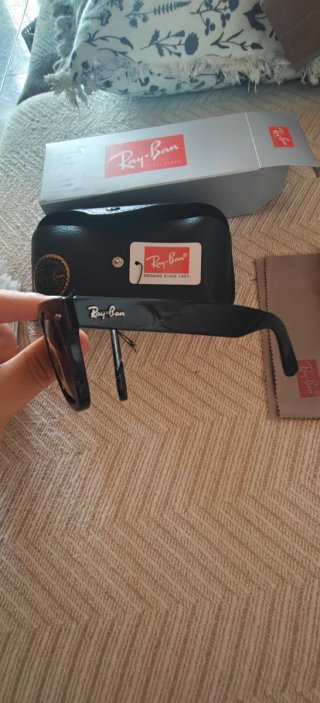 Gafas de sol Ray-Ban Wayfarer negras