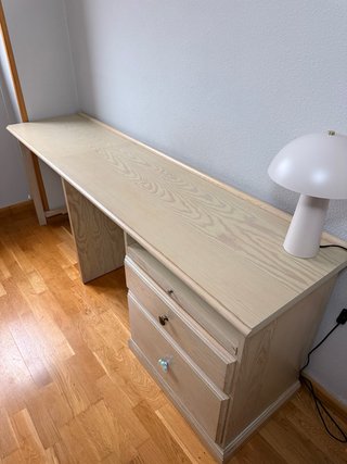 Cama nido con escritorio madera