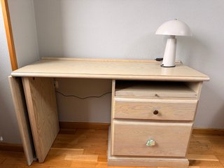 Cama nido con escritorio madera