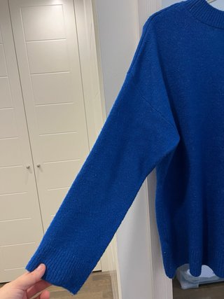 Jersey azul Stradivarius talla M