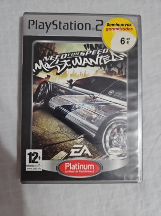 Need For Speed Most Wanted PS2 PAL España