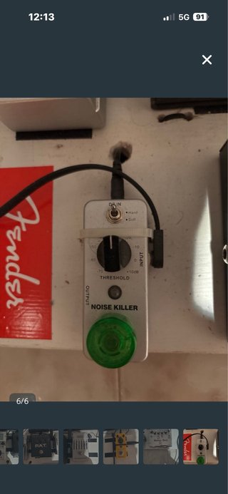 Pedal Guitarra Noise Killer Fender