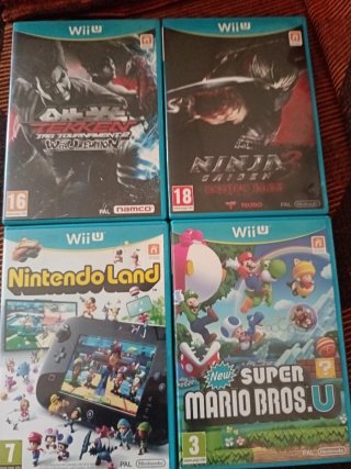 4 Giochi Wii U separati, non in confezione