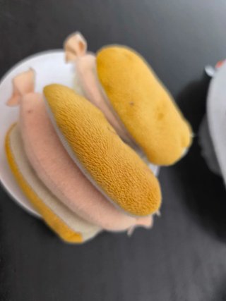 Juguetes de comida de fieltro