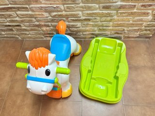Correpasillos y Balancín Ponyfeber 2 en 1
