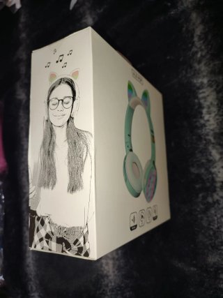Auriculares ALE-HOP Bluetooth Gato Multicolor