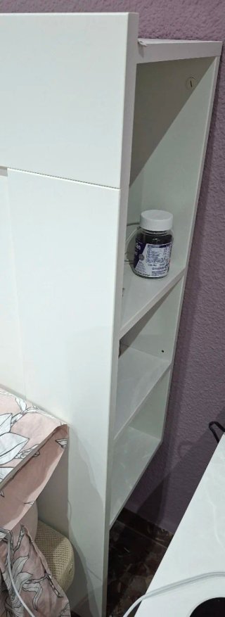 Cabecero BRIMNES blanco 140 cm