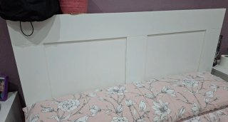 Cabecero BRIMNES blanco 140 cm